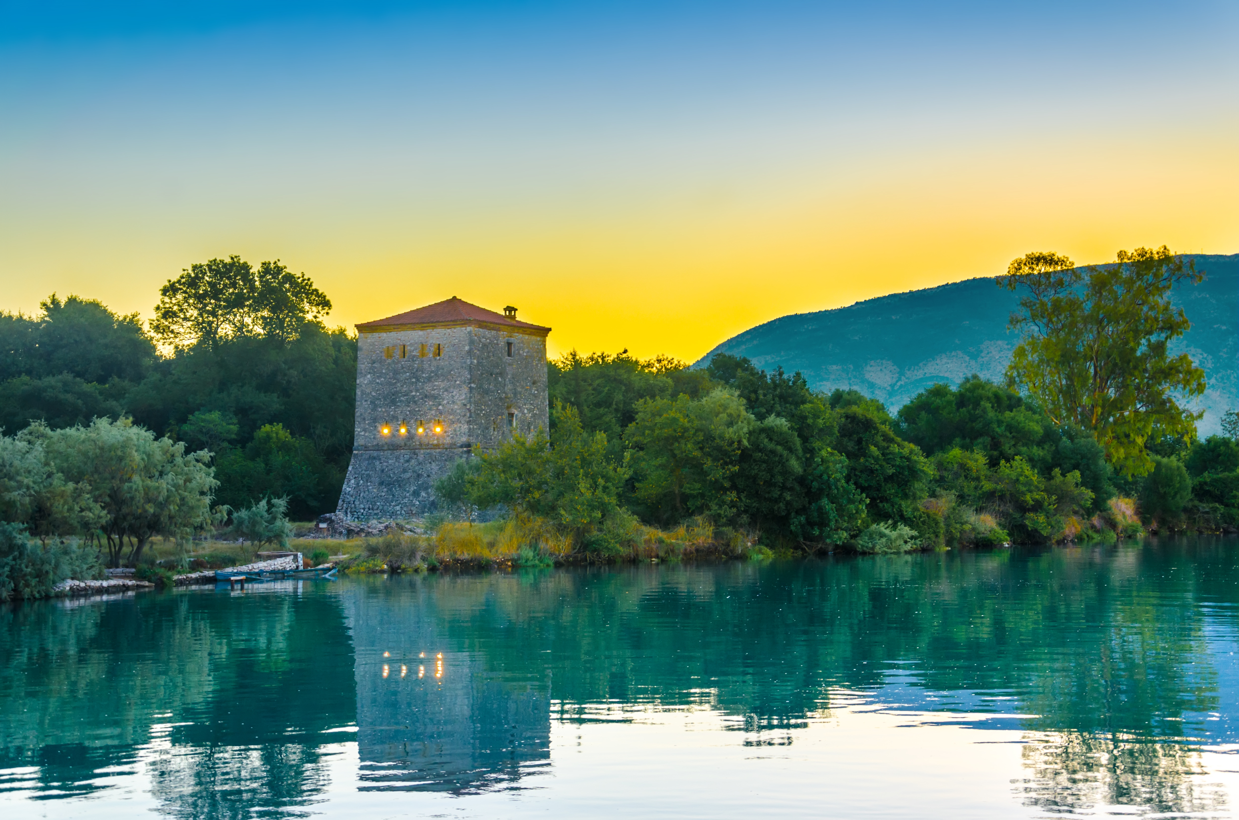 Reiseziel Europa, Albanien, Venezianischer Turm in Butrint