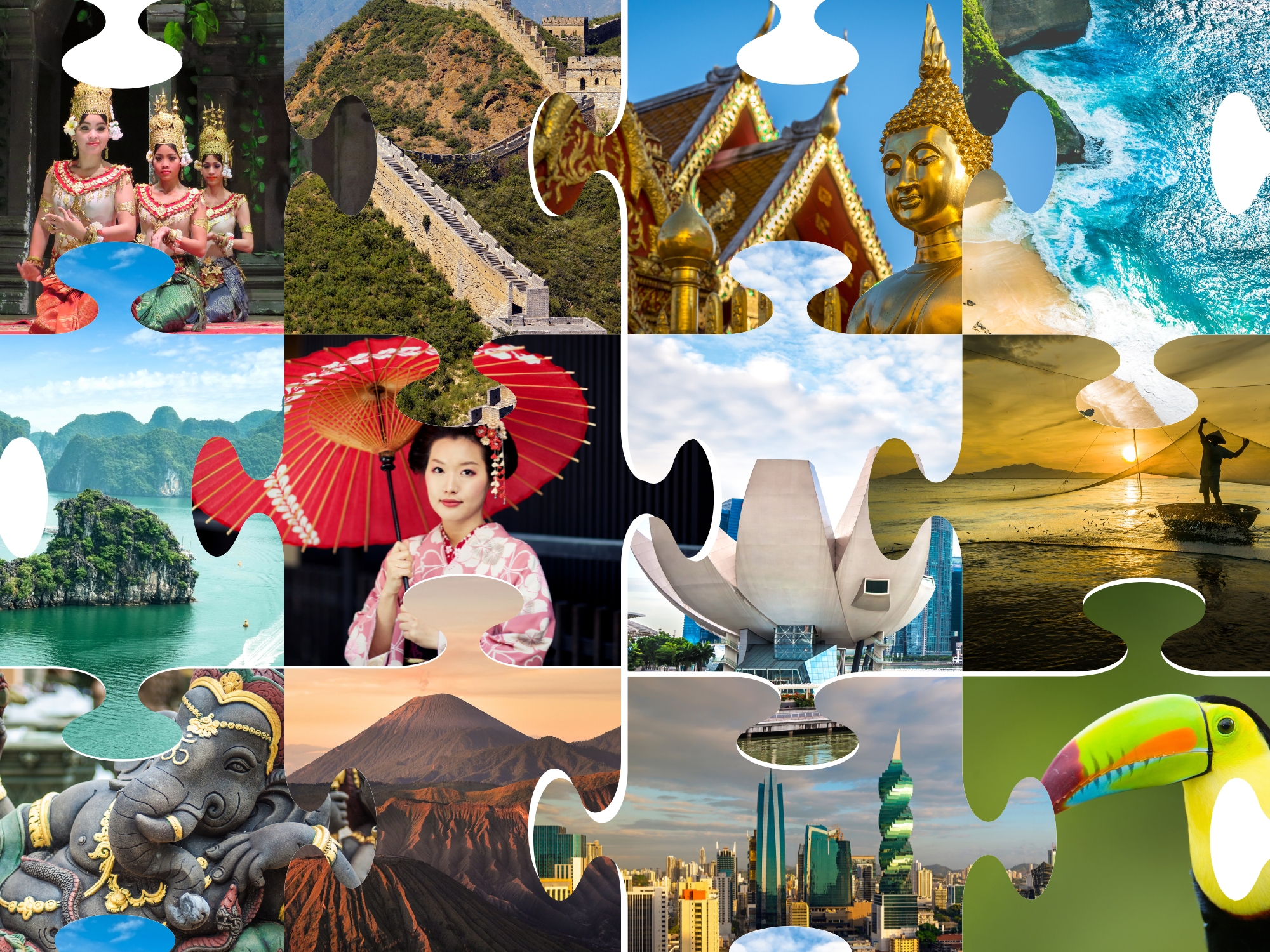 Reisethemen Bavaria Fernreisen,  Länderkombinationen, Grenze Kambodscha-Thailand