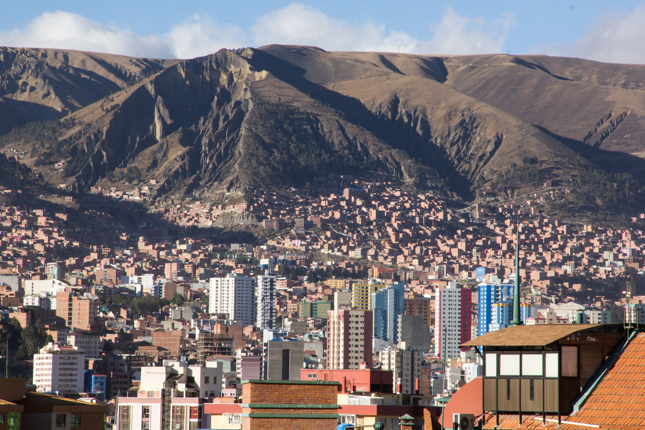Reiseziel Amerika, Bolivien, Blick auf La Paz