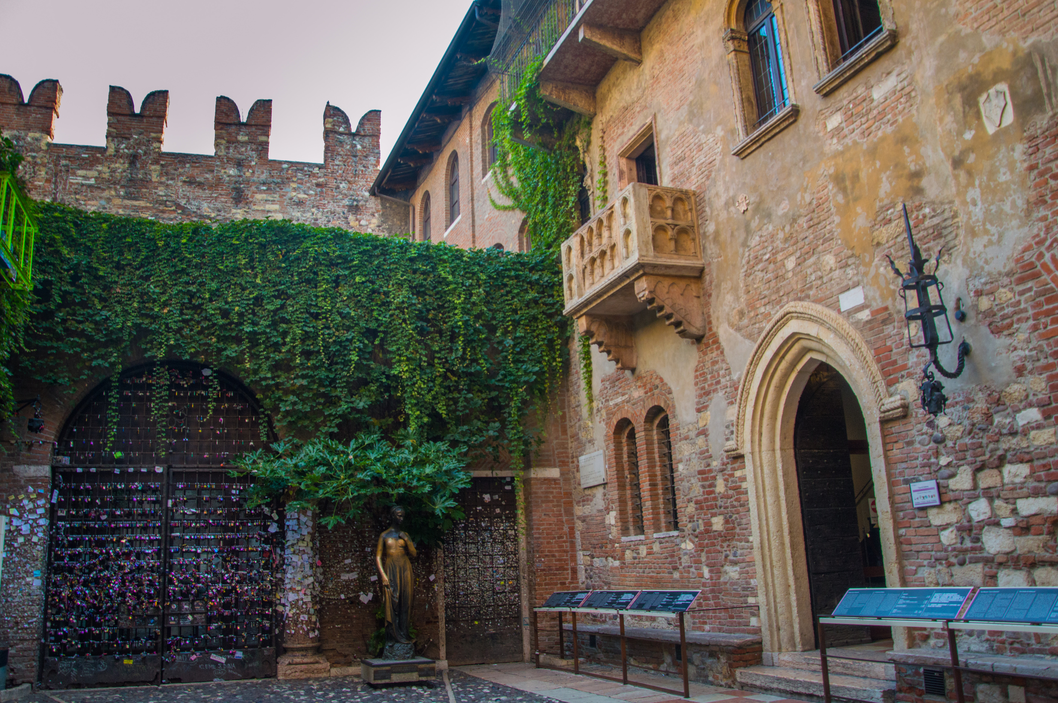 Reiseziel Europa, Italien, Verona, Balkon von Romeo und Julia