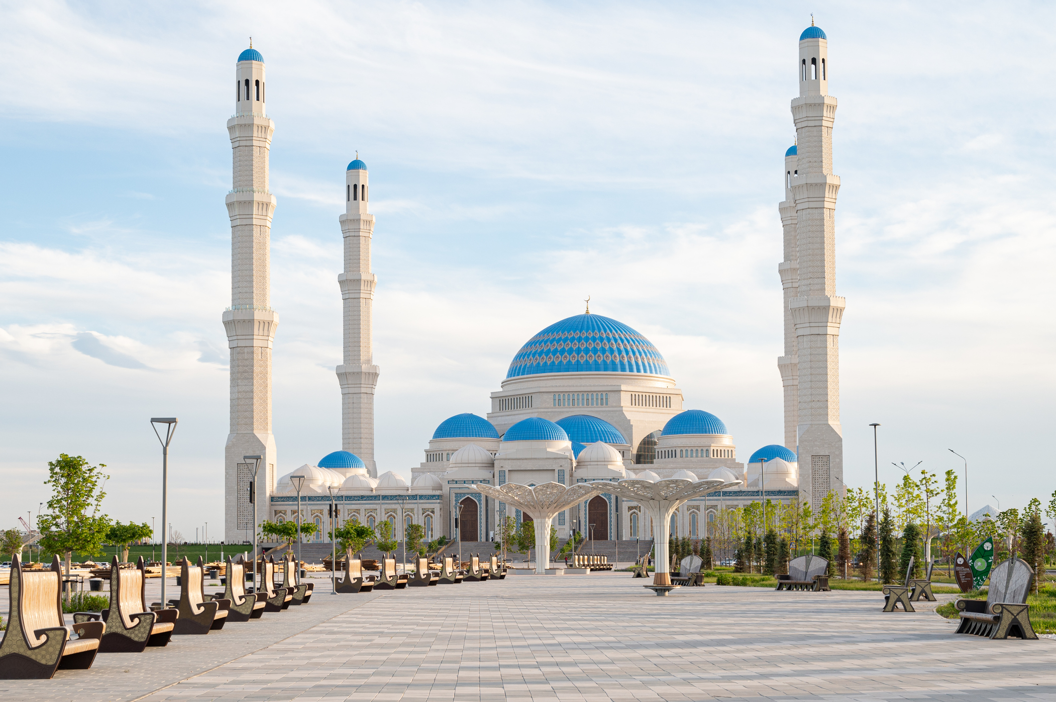 Reiseziel Zentralasien, Kasachstan, Astana, Moschee 