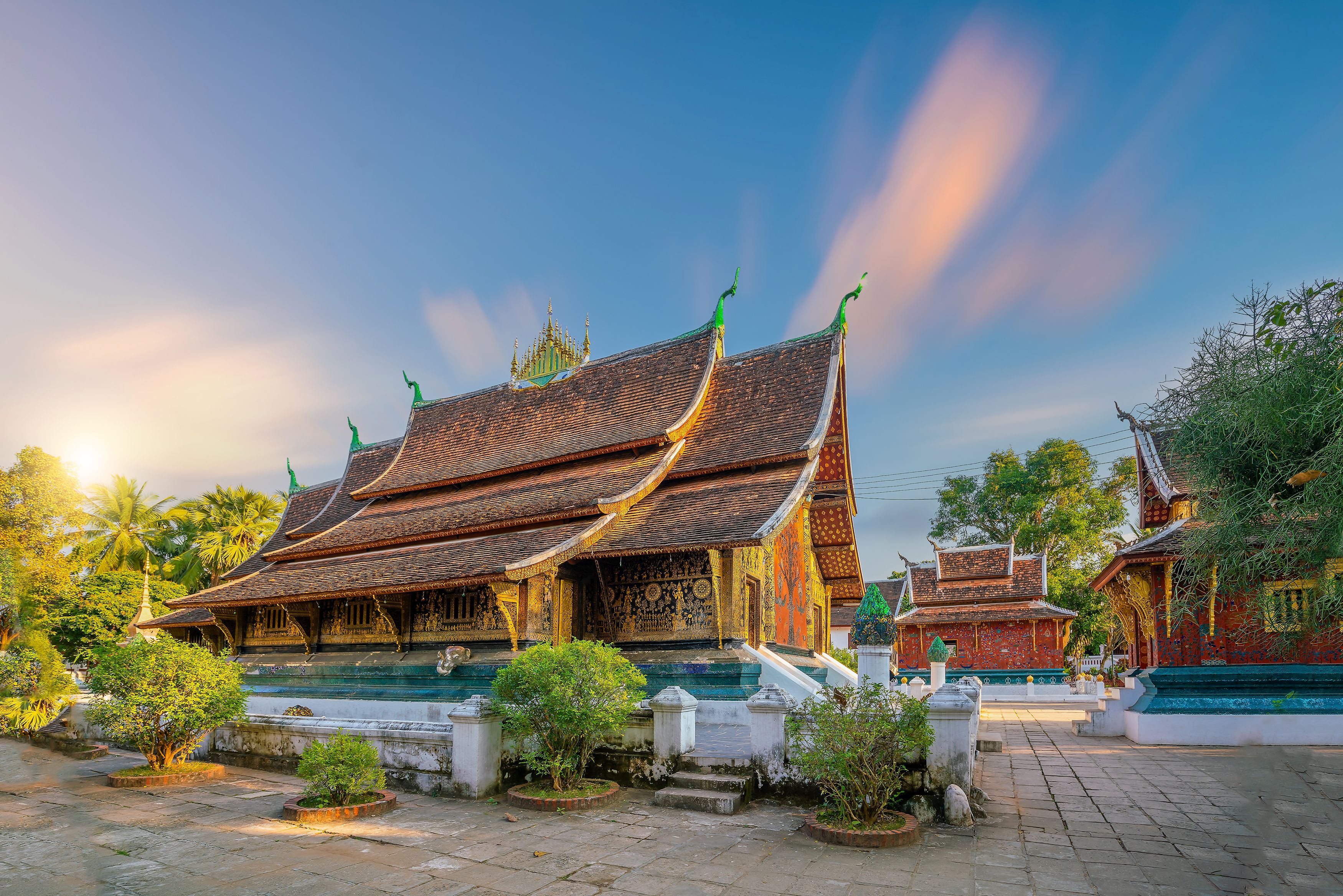 Reiseziel Asien Laos, Luang Prabang, Wat Chiang Tong