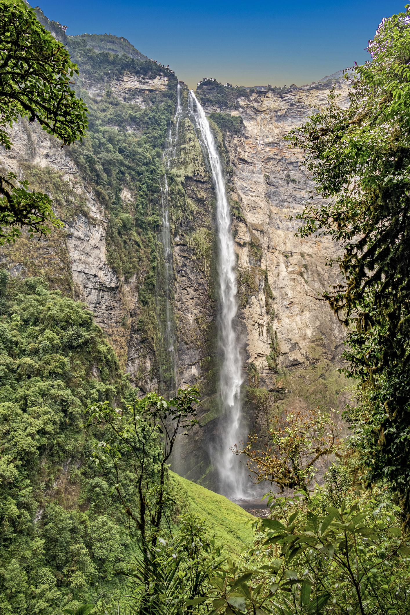 Reiseziel Amerika, Peru, Gocta Wasserfall