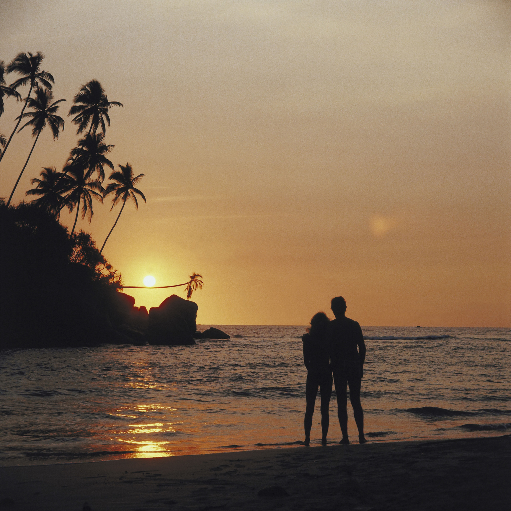 Reiseziel Asien Sri Lanka, Strand bei Beruwela