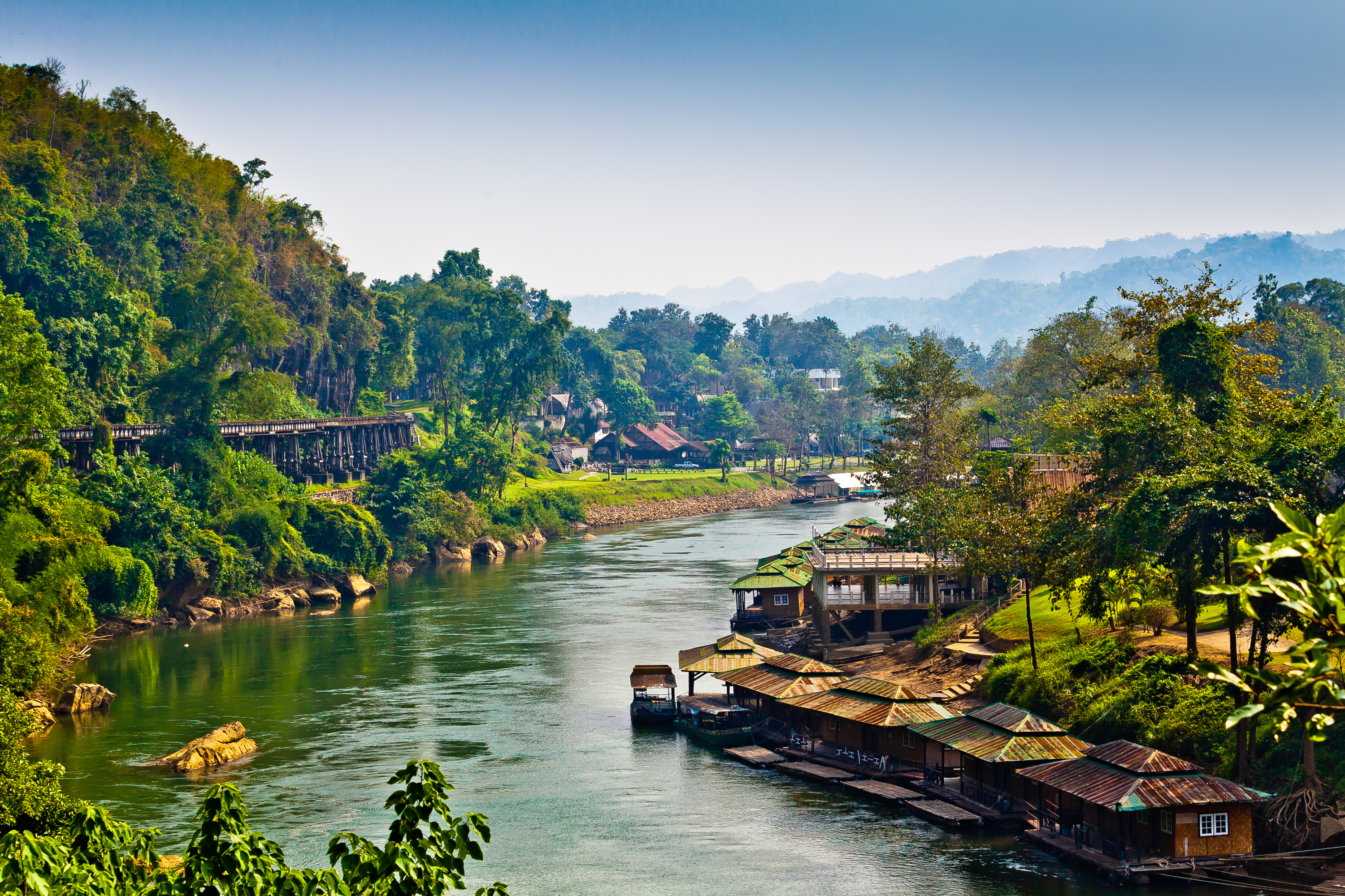 Reiseziel Asien Thailand, River Kwai