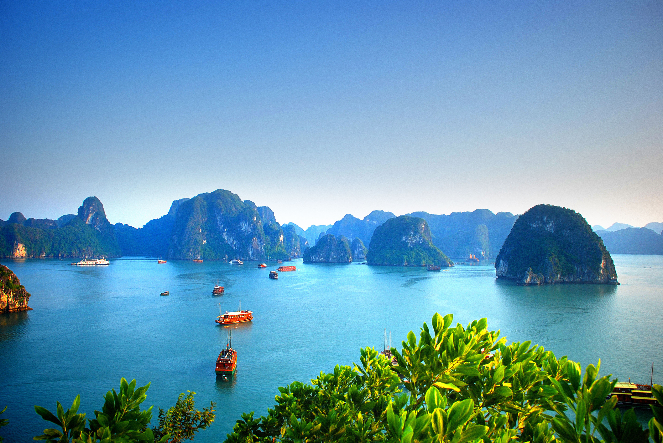 Reiseziel Asien Vietnam, Halong Bucht